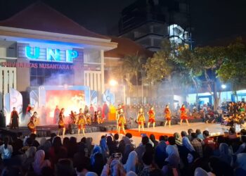 Festival Kali Brantas IV, Pertunjukan Seni Kolasal Megah Karya UNP Kediri