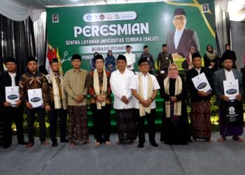 Menko PMK Resmikan SALUT Berbasis Pesantren di Ponpes Tarbiyatul Quran Al-Falah Kediri