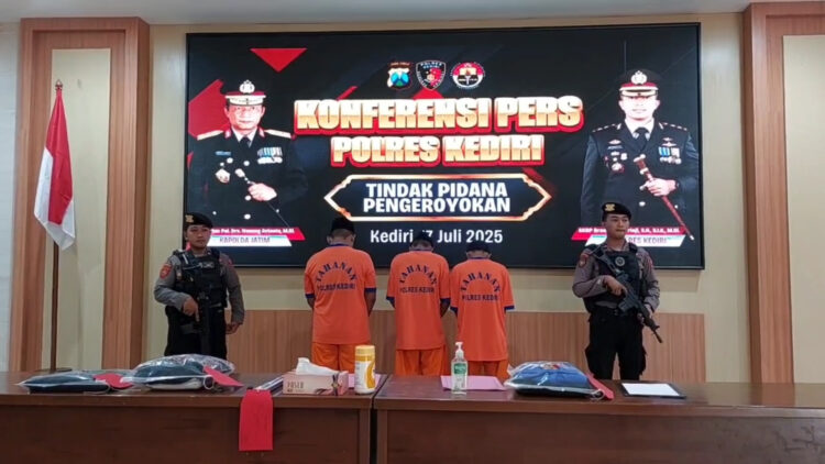 Enam Oknum Perguruan Silat Diamankan Polres Kediri Terkait Kasus Pengeroyokan