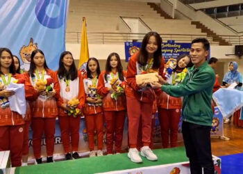 Kemenangan Dramatis, Tim Voli Putri Kabupaten Kediri Raih Perunggu di Porprov Jatim IX