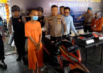 Tak Punya Ongkos Pulang Kampung Pria Asal Makasar Nekat Curi Motor Warga Trenggalek