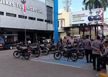 Polres Tulungagung Cek Kendaraan Dinas Lawas, Tunjukkan Komitmen Akuntabilitas