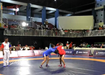 Cabor Sambo Sumbang Medali, Kontingen Kabupaten Kediri Makin Percaya Diri di Porprov Jatim IX 2025