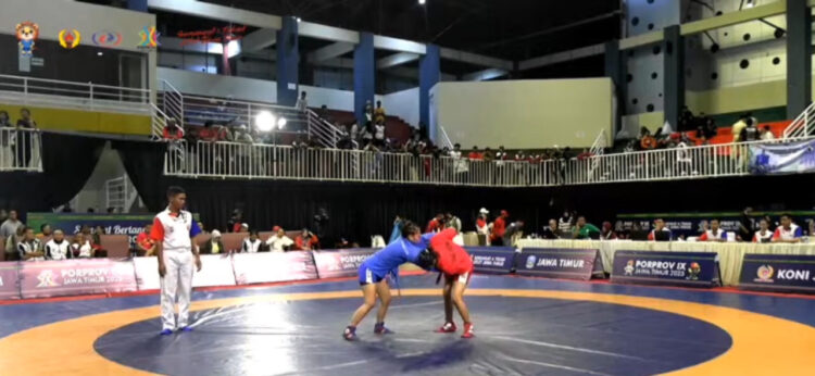 Cabor Sambo Sumbang Medali, Kontingen Kabupaten Kediri Makin Percaya Diri di Porprov Jatim IX 2025