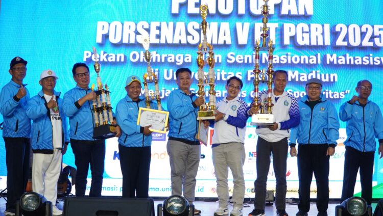 Cetak Atlet Juara Nasional, UNP Kediri Jadi Kampus Andalan di Porsenasma 2025
