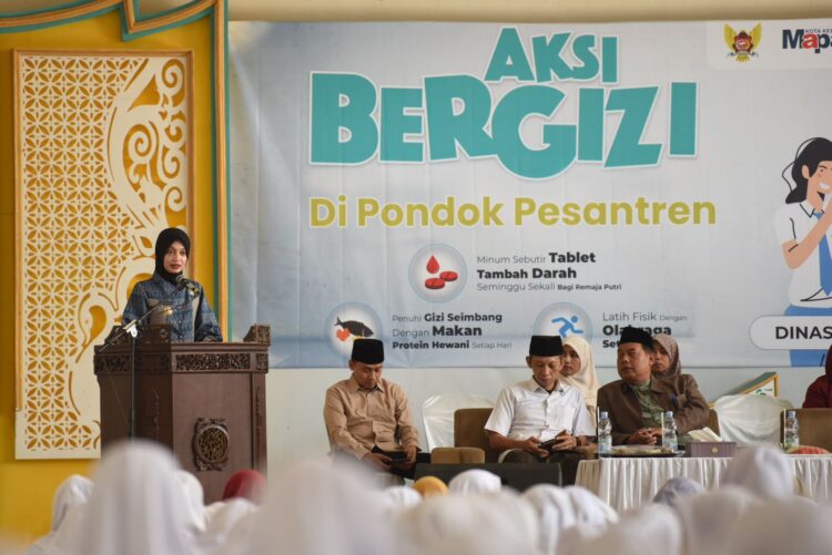 Mbak Wali Ajak Santri Ponpes Al Amien Jalani Gaya Hidup Sehat Lewat Aksi Bergizi