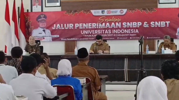 Bupati Kediri Dukung Jalur Penerimaan SNBP dan SNBT Untuk Calon Mahasiswa