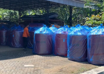 BPBD Trenggalek Distribusikan Ratusan Tandon Air untuk Antisipasi Kekeringan