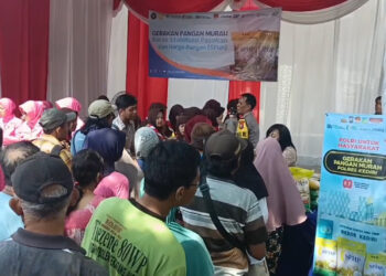 Pangan Murah Kediri Ludes Diserbu Warga Dalam Satu Jam 