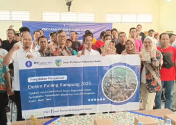 Gandeng Dosen IPB, Pemkab Kediri Tingkatkan Produktifitas Benih Ikan Lele di Musim Kemarau