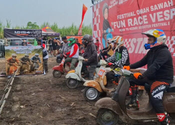 Lomba Balap Vespa Hingga Lomba Layangan, Warnai Festival Omah Sawah