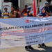 HUT ke-80 RI, KAI Daop 7 Madiun Gelar Sosialisasi Keselamatan di 80 Perlintasan