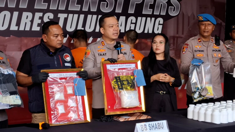 Polisi Sita Sabu 1,2 Kg/ Pengungkapan Terbesar Sepanjang Sejarah Polres Tulungagung
