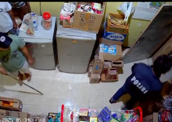 Diduga Pencuri Dan Membawa Sajam Seorang Pria Diamankan Resmob Polres Kediri