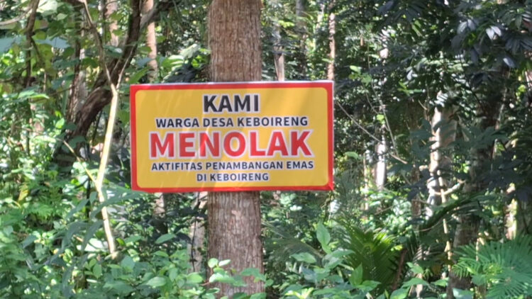 Warga Desa Keboireng Tolak Penggalian Tambang Emas di Lereng Gunung Senarang