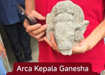 Kepala Ganesha Yang Hilang Akhirnya Kembali, Diserahkan Ke Pemkab Kediri