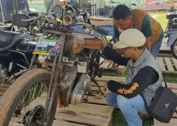 Ribuan Motor Antik Meriahkan Jambore Nasional ke-30 MACI di Madiun