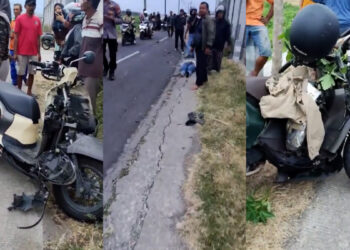 Kecelakaan Maut di Nganjuk, Satu Pengendara Motor Tewas