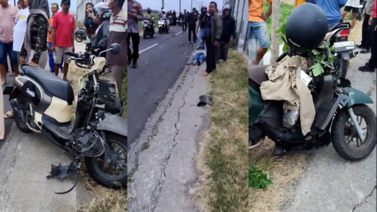 Kecelakaan Maut di Nganjuk, Satu Pengendara Motor Tewas