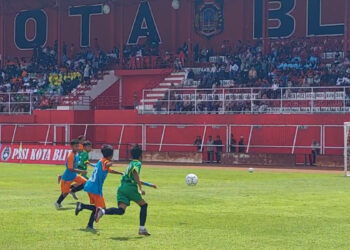 Dispora Kota Blitar Gelar Kompetisi Sepak Bola Tingkat Sekolah Dasar