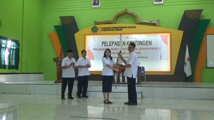 Kontingen PMI Kabupaten Kediri Optimis Menjadi Yang Terbaik di Jumbara PMR Provinsi Jawa Timur