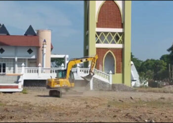 Revitalisasi Masjid An-Nur Pare Tahap Dua Dimulai