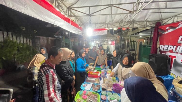 Bazar dan Panggung Hiburan Kelurahan Tosaren Warnai Perayaan HUT ke-80 RI dan HUT ke-1146 Kota Kediri