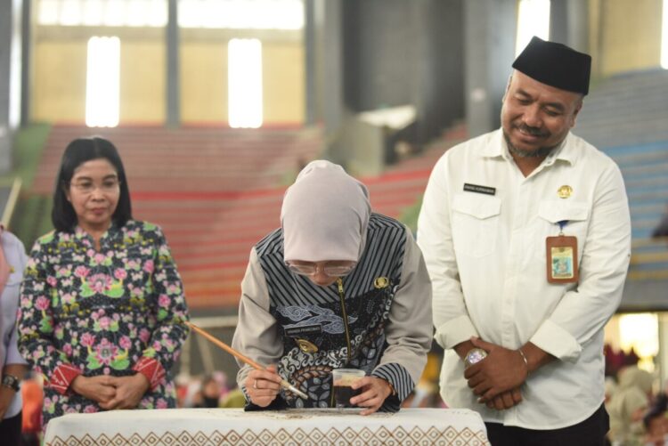 Gebyar Membatik PAUD, Mbak Wali Tanamkan Cinta Budaya Sejak Dini