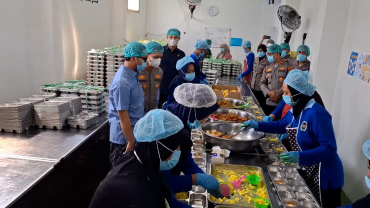Polres Kediri Kota Lakukan Pemeriksaan Dapur SPPG
