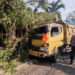 Truk Bermuatan Batu Tabrak Rumah Warga di Nganjuk, Sopir Alami Patah Kaki