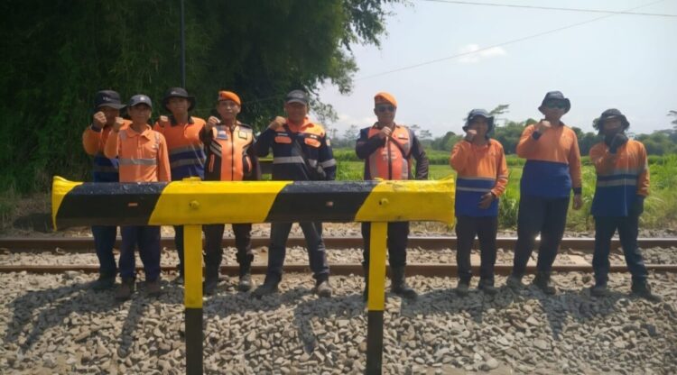 Upaya Konsisten Jaga Keselamatan, Daop 7 Madiun Tutup Perlintasan Sebidang Liar