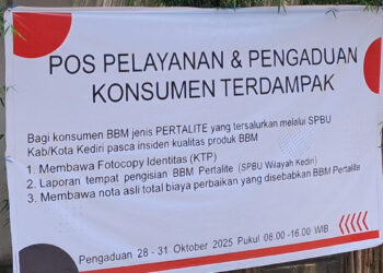 Pertamina Buka Posko Aduan Motor Rusak di Kediri