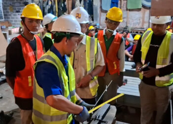 Kementerian PU Beri Pelatihan Kontruksi Ke Santri Lirboyo 