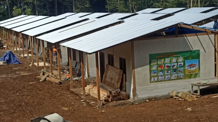 Pemerintah Bangun Hunian Sementara Korban Tanah Gerak di Trenggalek