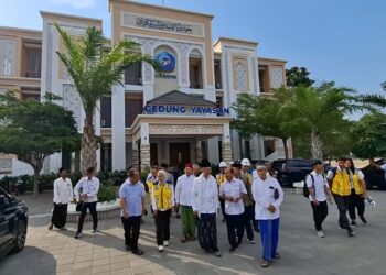 Dirjen Cipta Karya Kementerian PU Pantau Pembangunan Pondok Pesantren Lirboyo