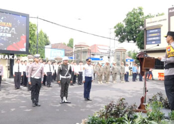 Polres Kediri Kota Gelar Operasi Zebra Semeru 2025, Fokus Tekan Pelanggaran Lalu Lintas