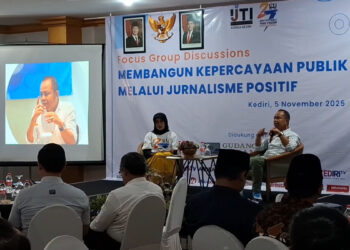 IJTI Korda Kediri Gelar Diskusi Bertema “Membangun Kepercayaan Publik Melalui Jurnalisme Positif”