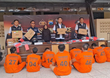 Operasi Sikat Semeru, Polres Kediri Kota Tangkap Sepuluh Pelaku Tindak Kejahatan