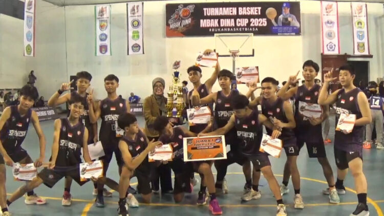 Turnamen Bola Basket Mbak Dina Cup 2025