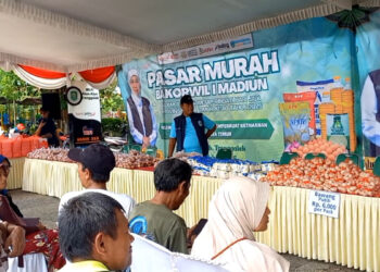 Gelar Operasi Pasar Murah, Guna Tekan Laju Iinflasi dan Kenaikan Harga Sembako Trenggalek