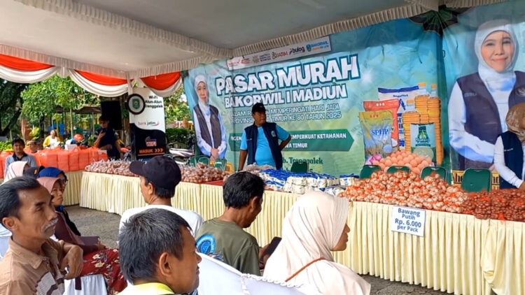 Gelar Operasi Pasar Murah, Guna Tekan Laju Iinflasi dan Kenaikan Harga Sembako Trenggalek