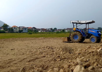 Gelontarkan Rp. 2,5 M Untuk Pengurukan Lahan Targetkan Akhir Tahun Pembangunan Gedung Sekolah Rakyat Trenggalek