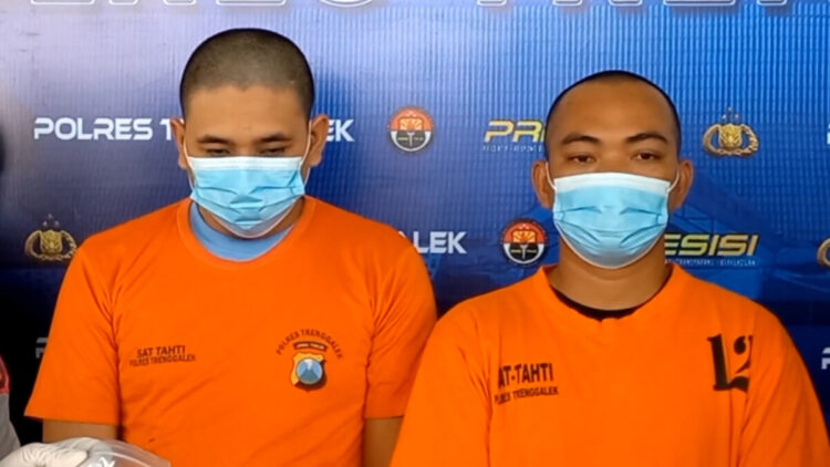 Polres Trenggalek Tangkap Dua Tersangka Penyalahgunaan Senpi