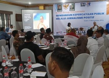 IJTI Kediri Gelar FGD Bahas Membangun Kepercayaan Publik Melalui Jurnalisme Positif