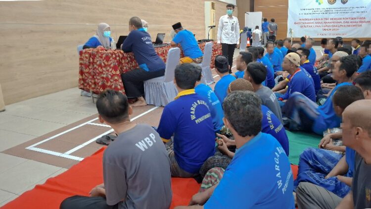 Rontgen Massal WBP Lapas Kediri Hari Pertama Sukses Periksa 250 Orang