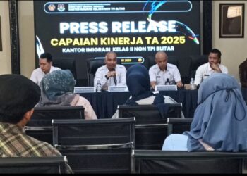 Sepanjang 2025, Imigrasi Blitar Terbitkan 32.571 Paspor, Raup PNBP Rp.17,1 Miliar