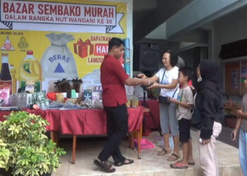 Wandani Tulungagung Gelar Bazar Sembako Murah Untuk Bantu Korban Bencana di Sumatera 