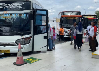 Jumlah Penumpang Terminal Tipe A Patria Blitar Selama Libur Nataru