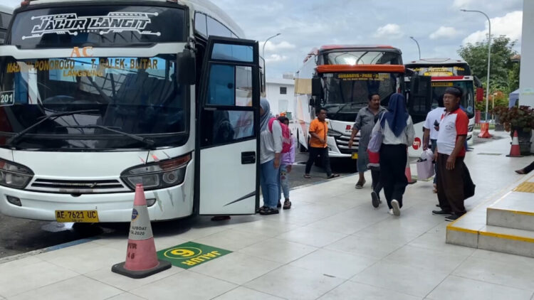 Jumlah Penumpang Terminal Tipe A Patria Blitar Selama Libur Nataru