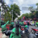 Ratusan Ojol Kota Blitar Gelar Aksi Unjuk Rasa Penghapusan Zona Merah Hingga Parkir